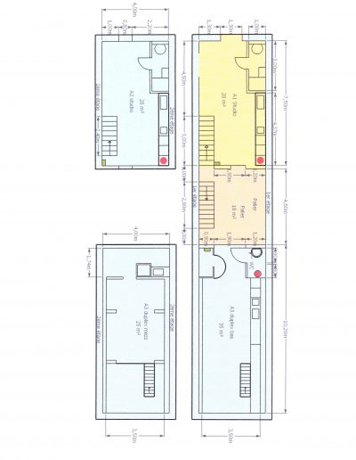 plan Sketchup appartements
